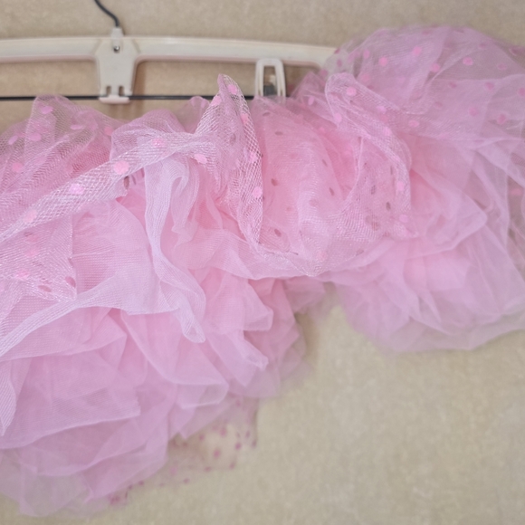 Leg Avenue Light Pink Multi-Layered Tulle Tutu Skirt for Costumes or Dancewear O - Picture 3 of 7